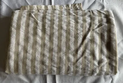 Natural Stripe Table Cloth