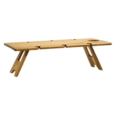 Small Bamboo Foldable Picnic Table