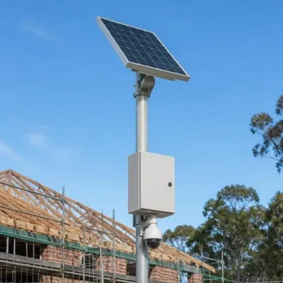 90° Solar Security Camera with 24/7 Monitoring