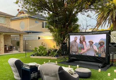 2.5 Meter Inflatable Cinema Screen Package