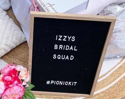 Letterboard with Customised Message